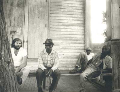 Travis Whitfield with The Porch Crew, 1973
